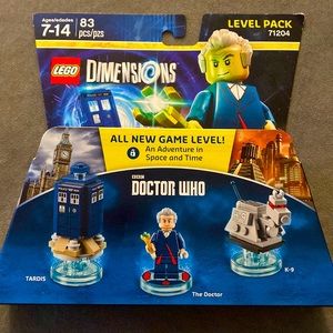 Unopened Lego Dimensions Doctor Who Level Pack w/ TARDIS, The Doctor, & K-9